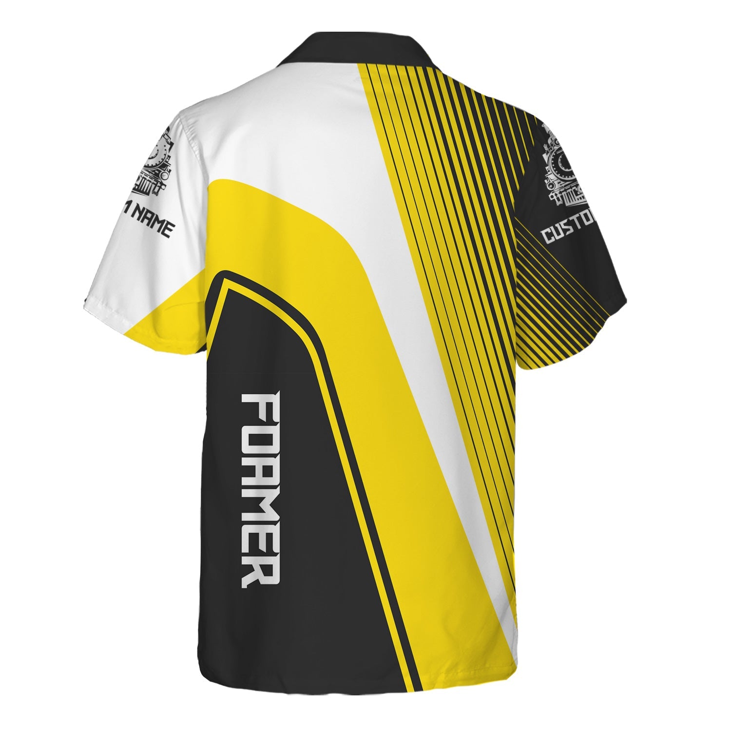 Railspirit Personalized New York Central Railroad Hawaiian Shirt Vibrant Striking Style Shirt For Rail Enthusiasts