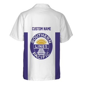 Railspirit Custom Name Southern Pacific Railroad Hawaiian Shirt Yes I Need All Those Train Printed Shirt