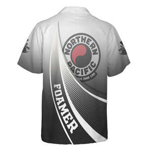 Railspirit Personalized Northern Pacific Railway Hawaiian Shirt Railway-Themed Style Shirt Gift Idea For Trainspotter