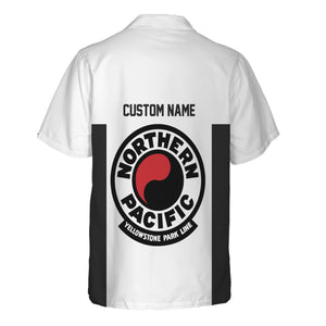 Railspirit Custom Name Northern Pacific Railway Hawaiian Shirt Yes I Need All Those Train Printed Shirt