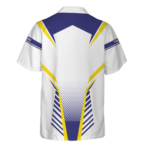 Railspirit Personalized Chicago, Burlington and Quincy Railroad Hawaiian Shirt Unisex Train Shirt All Over Print