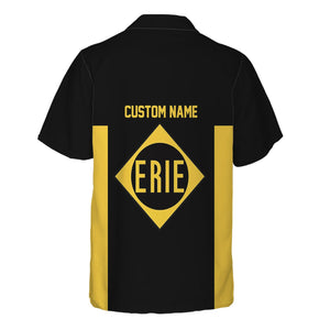 Railspirit Custom Name Erie Railroad Hawaiian Shirt Yes I Need All Those Train Printed Shirt