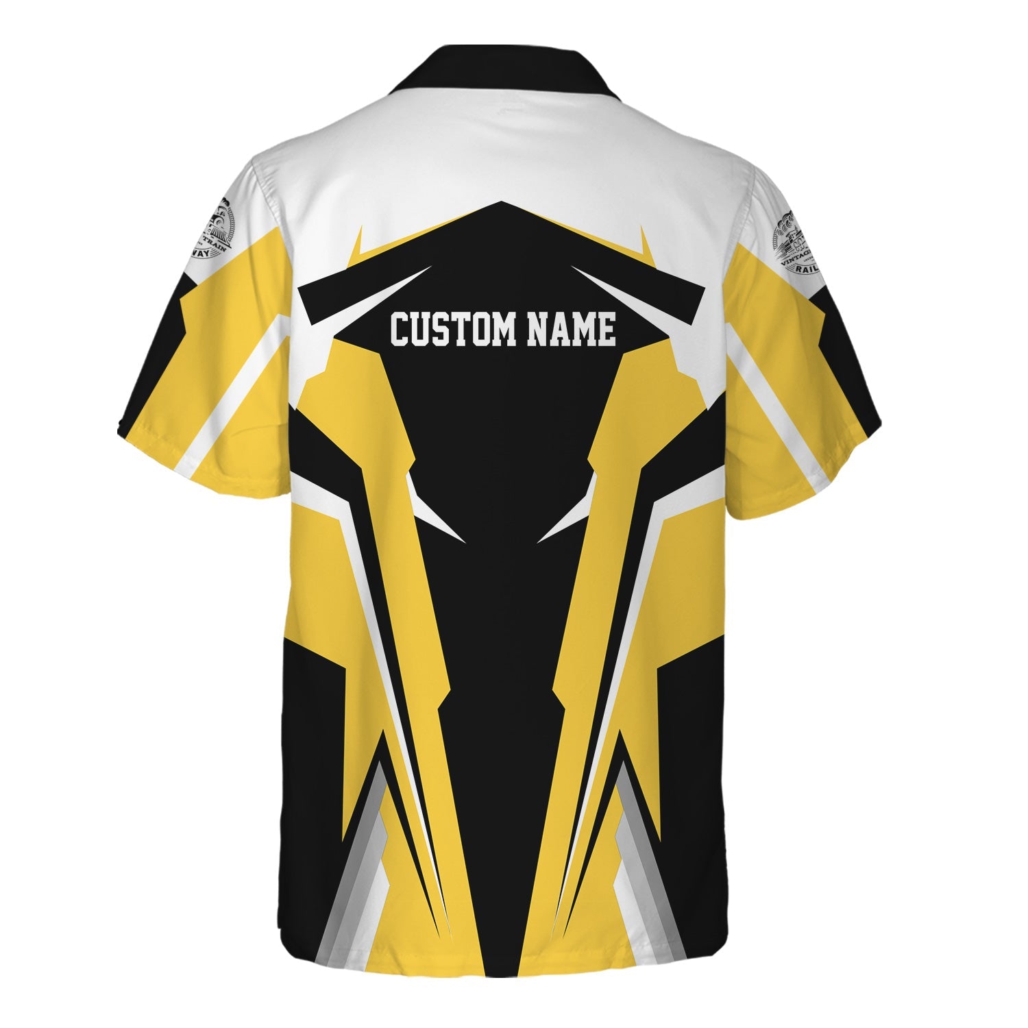 Railspirit Personalized Erie Railroad Hawaiian Shirt Strong Line Style Train Unisex Shirt All Over Print