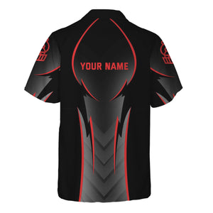 Railspirit Personalized Seaboard Air Line Railroad Hawaiian Shirt Striking Line Style Train Shirt For Locomotive Lovers