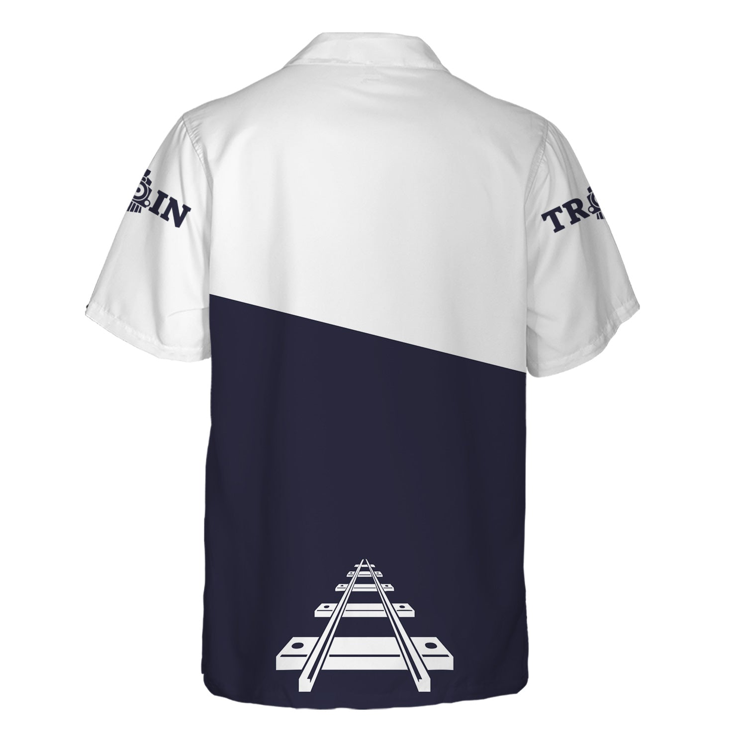 Railspirit Personalized Chessie System Railroad Hawaiian Shirt One Track Mind Unisex Train Shirt Gift Idea For Train Lover