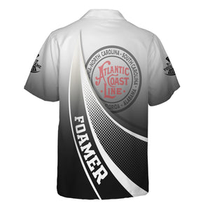 Railspirit Personalized Atlantic Coast Line Railroad Hawaiian Shirt Railway-Themed Style Shirt Gift Idea For Trainspotter