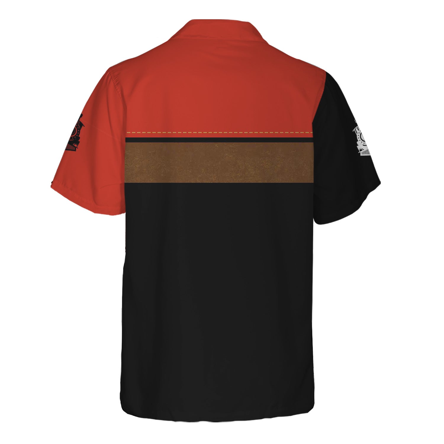 Railspirit Personalized Chicago and North Western Railway Hawaiian Shirt You Need A Ride To The Train Station Shirt For Train Lovers