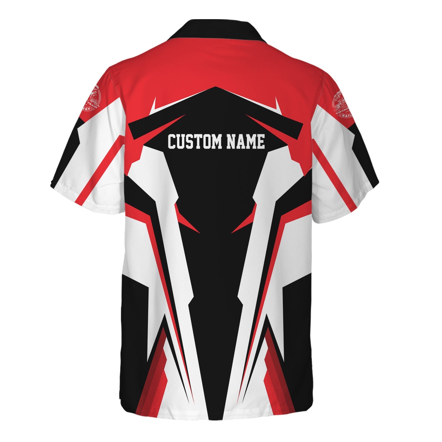 Railspirit Personalized Chicago, Milwaukee, St. Paul and Pacific Railroad Hawaiian Shirt Milwaukee Road Strong Line Style Train Unisex Shirt All Over Print