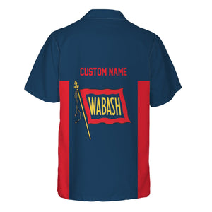 Railspirit Custom Name Wabash Railroad Hawaiian Shirt Yes I Need All Those Train Printed Shirt
