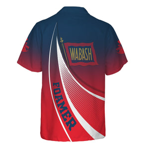 Railspirit Personalized Wabash Railroad Hawaiian Shirt Railway-Themed Style Shirt Gift Idea For Trainspotter