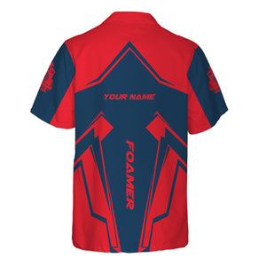 Railspirit Personalized Wabash Railroad Hawaiian Shirt Railway Trainspotter Style Shirt Gift Idea For Foamers