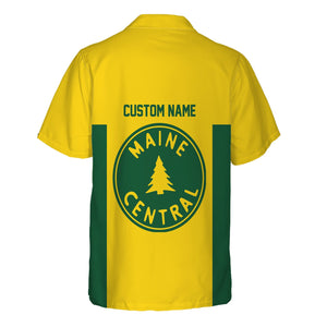 Railspirit Custom Name Maine Central Railroad Hawaiian Shirt Yes I Need All Those Train Printed Shirt