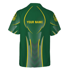 Railspirit Personalized Maine Central Railroad Hawaiian Shirt Striking Line Style Train Shirt For Locomotive Lovers