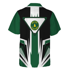 Railspirit Maine Central Railroad Hawaiian Shirt Bold Graphic Style All Over Printed Shirt