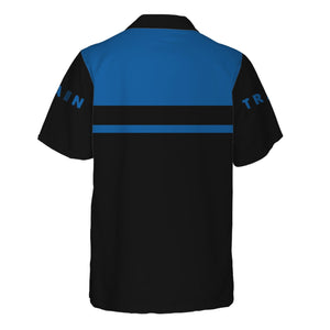 Railspirit Personalized Union Pacific Railroad Hawaiian Shirt Train Ticket  American Locomotive Printed Train