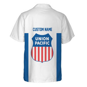 Railspirit Custom Name Union Pacific Railroad Hawaiian Shirt Yes I Need All Those Train Big Boy Printed Shirt