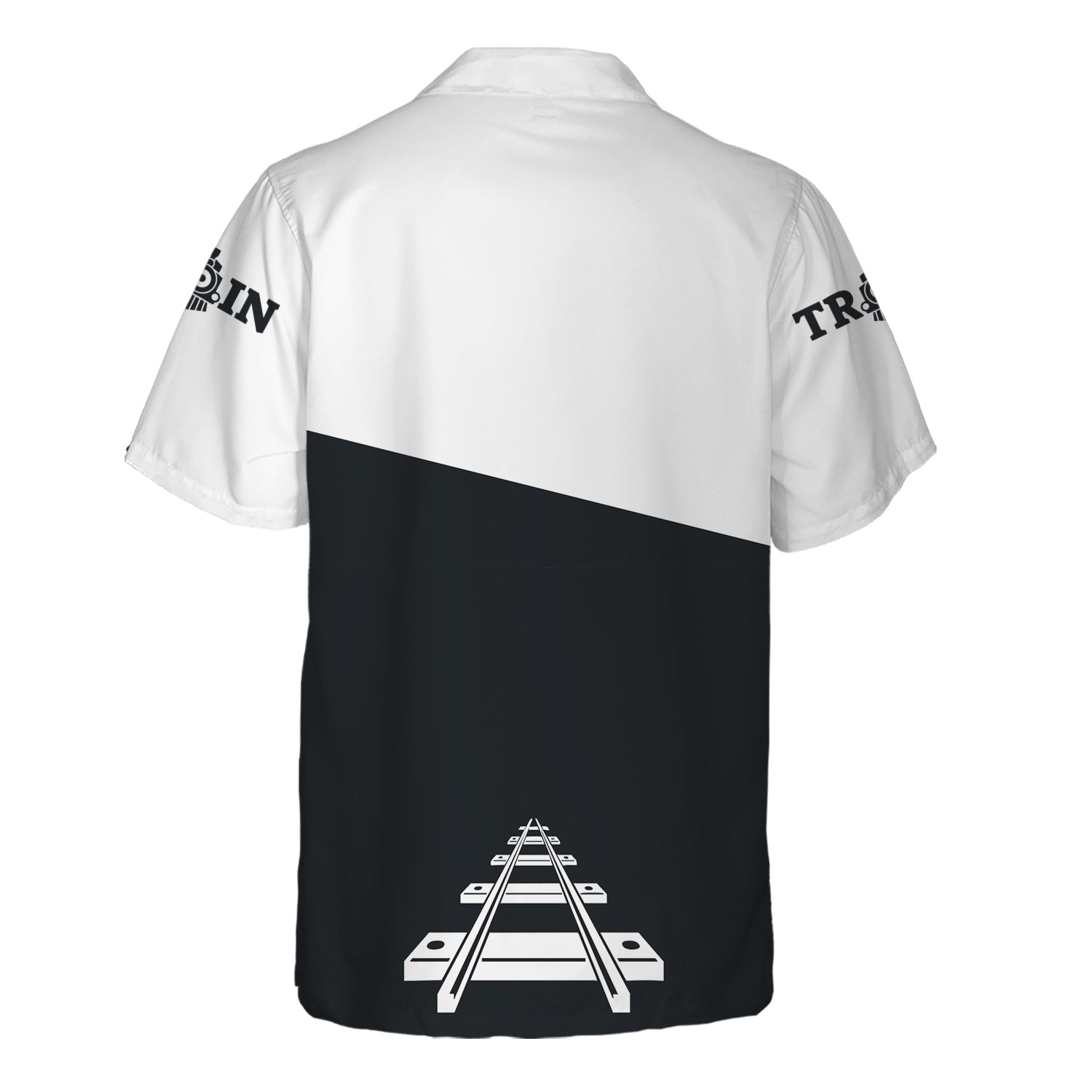 Railspirit Personalized Western Pacific Railroad Hawaiian Shirt One Track Mind Unisex Train Shirt Gift Idea For Train Lover