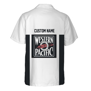 Railspirit Custom Name Western Pacific Railroad Hawaiian Shirt Yes I Need All Those Train Printed Shirt