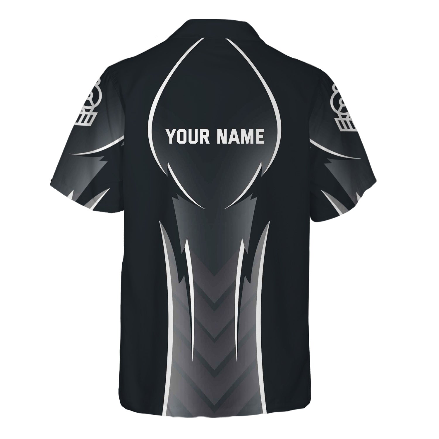 Railspirit Personalized Western Pacific Railroad Hawaiian Shirt Striking Line Style Train Shirt For Locomotive Lovers