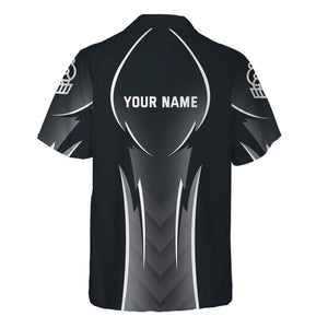 Railspirit Personalized Western Pacific Railroad Hawaiian Shirt Striking Line Style Train Shirt For Locomotive Lovers