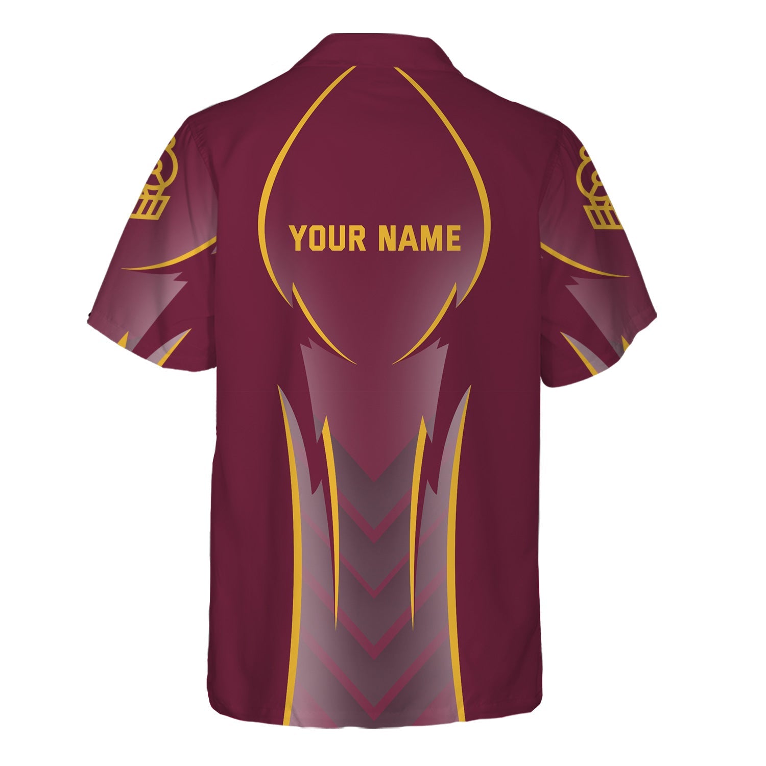 Railspirit Personalized Boston and Maine Railroad Hawaiian Shirt Striking Line Style Train Shirt For Locomotive Lovers