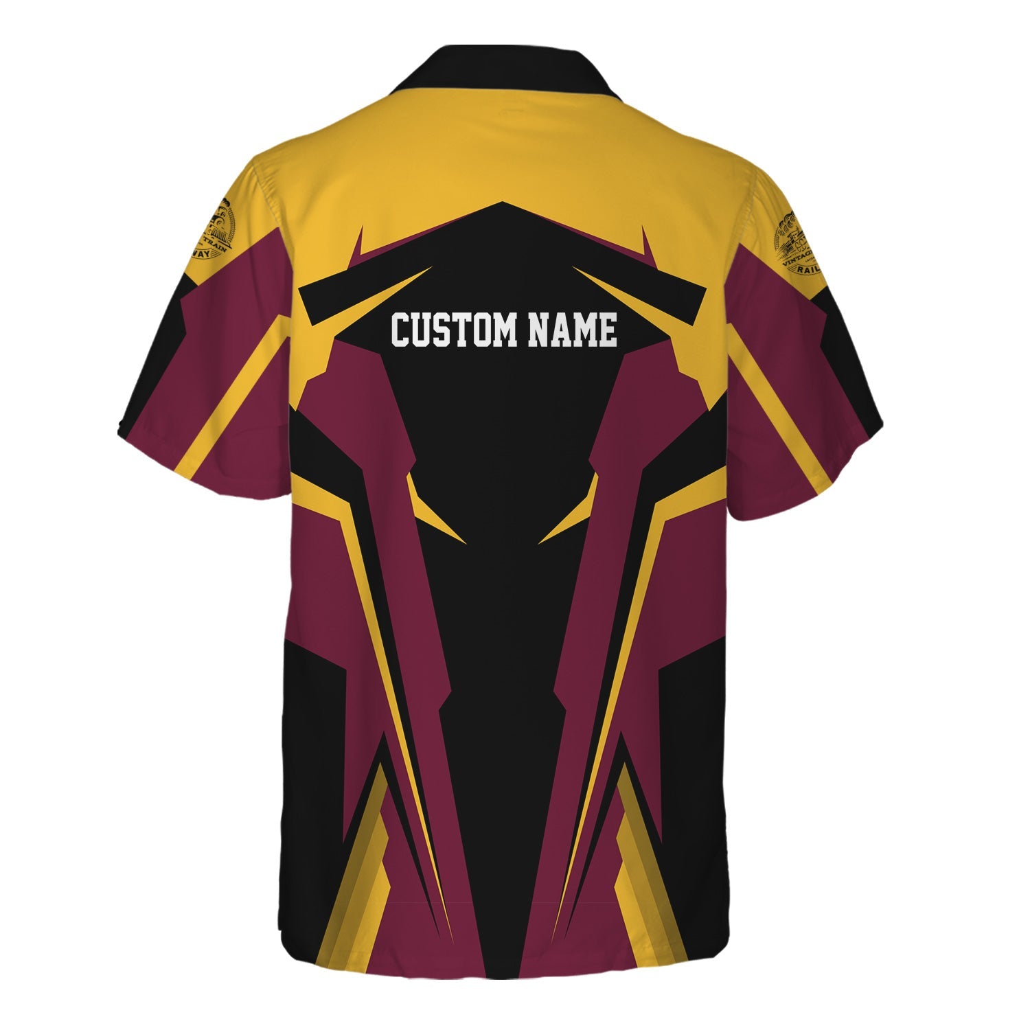 Railspirit Personalized Boston and Maine Railroad Hawaiian Shirt Strong Line Style Train Unisex Shirt All Over Print