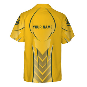 Railspirit Personalized New York, New Haven and Hartford Railroad Hawaiian Shirt Striking Line New Haven Railroad Train Shirt For Locomotive Lovers