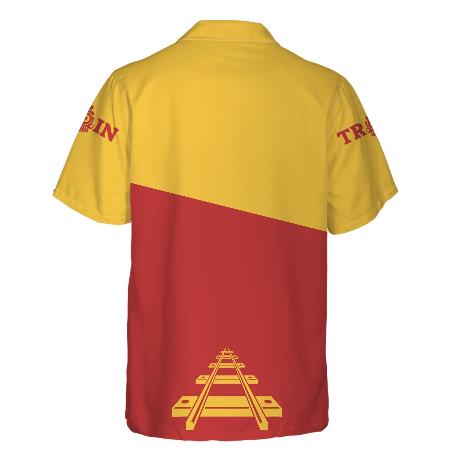 Railspirit Personalized Louisville and Nashville Railroad Hawaiian Shirt One Track Mind Unisex Train Shirt Gift Idea For Train Lover