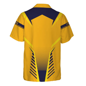 Railspirit Personalized Chesapeake and Ohio Railway Hawaiian Shirt Unisex C&O Train Shirt All Over Print