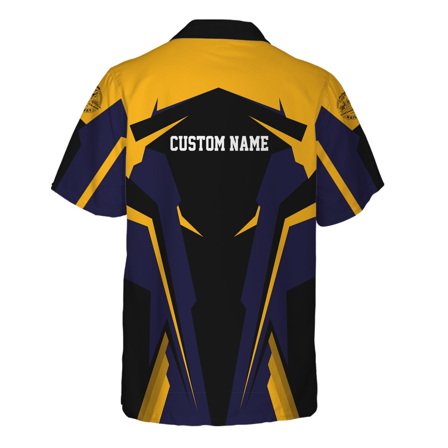 Railspirit Personalized Chesapeake and Ohio Railway Hawaiian Shirt C&OStrong Line Style Train Unisex Shirt All Over Print