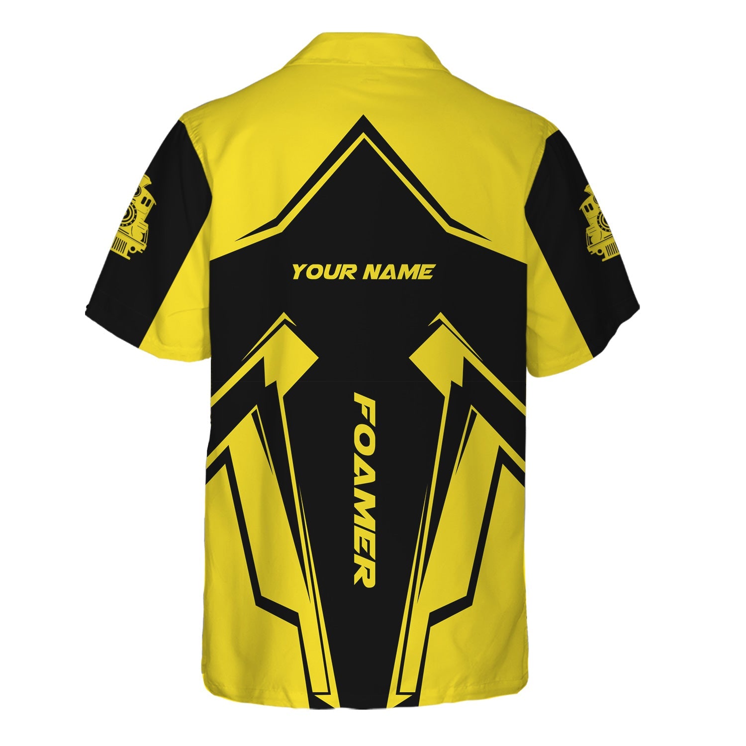 Railspirit Personalized Clinchfield Railroad Hawaiian Shirt Railway Trainspotter Style Shirt Gift Idea For Foamers