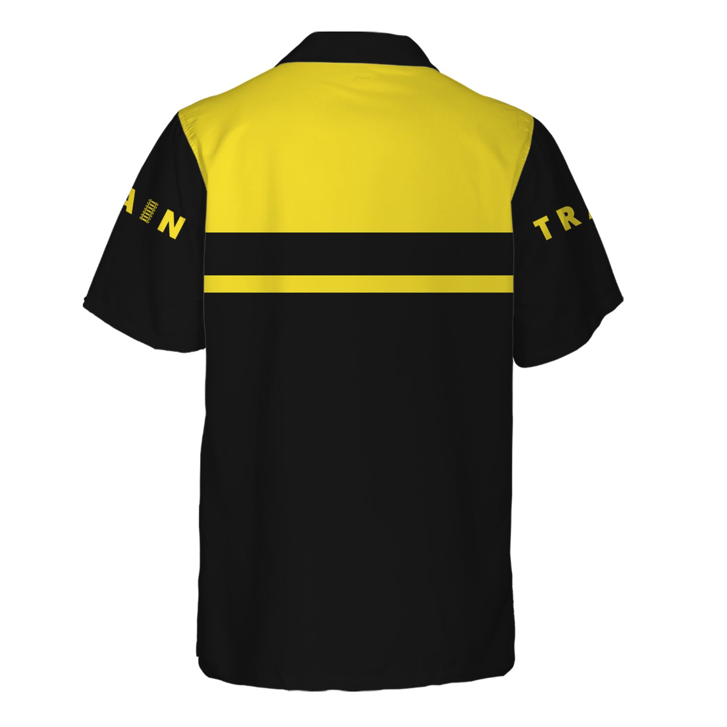 Railspirit Personalized Clinchfield Railroad Hawaiian Shirt Train Ticket American Locomotive Printed Train