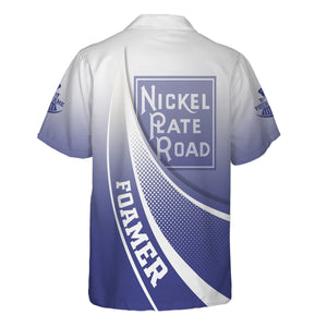 Railspirit Personalized New York, Chicago and St. Louis Railroad Hawaiian Shirt Railway-Themed Style Nickel Plate Road Shirt Gift For Trainspotter