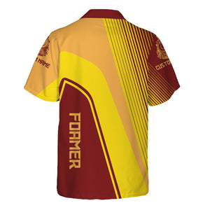 Railspirit Personalized Duluth, Missabe, & Iron Range Railroad Hawaiian Shirt Vibrant Striking Style Shirt For Rail Enthusiasts