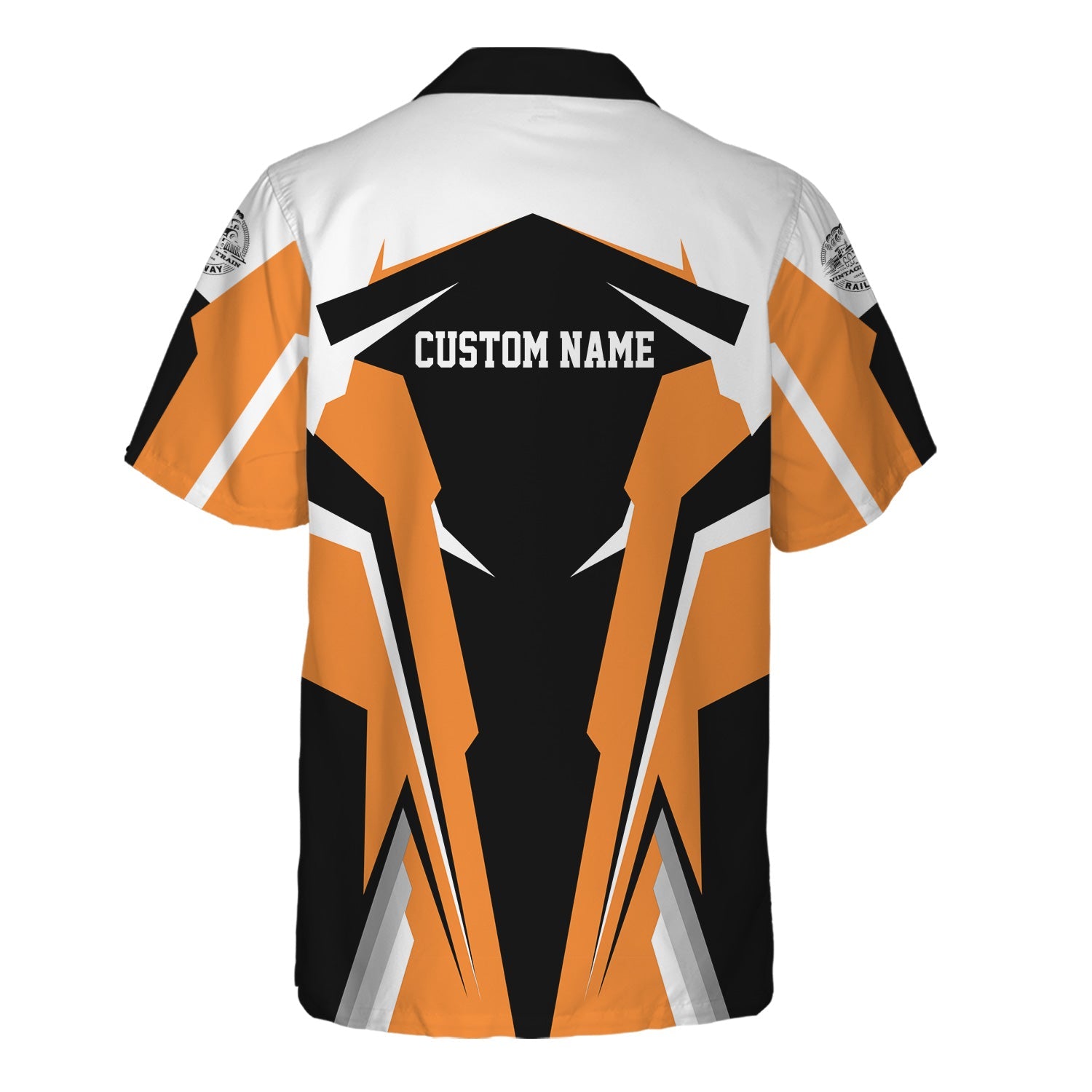 Railspirit Personalized BNSF Railway Hawaiian Shirt Strong Line Style Train Unisex Shirt All Over Print