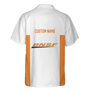 Railspirit Custom Name BNSF Railway Hawaiian Shirt Yes I Need All Those Train Printed Shirt