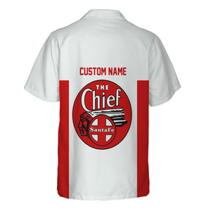 Railspirit Custom Name The Chief Santa Fe Railroad Hawaiian Shirt Yes I Need All Those Train Printed Shirt