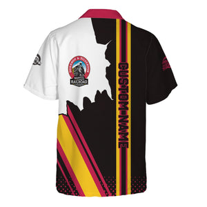 Railspirit Personalized Durango And Silverton Narrow Gauge Railroad Hawaiian Shirt All Over Printed Unisex Shirt
