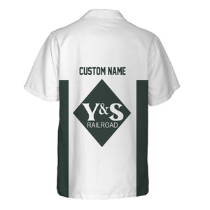 Railspirit Custom Name Youngstown & Southern Railroad Hawaiian Shirt Yes I Need All Those Train Printed Shirt