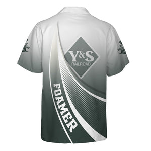 Railspirit Personalized Youngstown & Southern Railroad Hawaiian Shirt Railway-Themed Style Shirt Gift Idea For Trainspotter