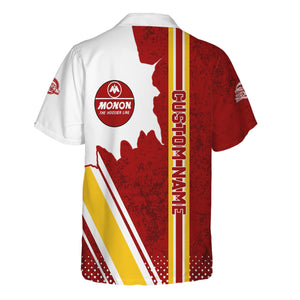 Railspirit Personalized Monon Railroad Hawaiian Shirt All Over Printed Unisex Shirt