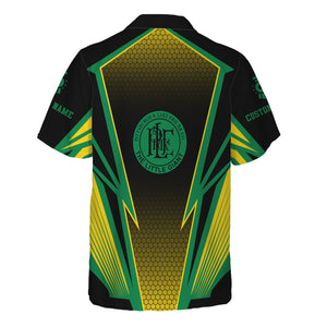 Railspirit Personalized Pittsburgh And Lake Erie Railroad Hawaiian Shirt Lightning Graphic Style Shirt Gift Idea For Train Lover