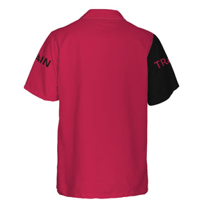 Railspirit Custom Name Durango And Silverton Narrow Gauge Railroad Hawaiian Shirt Railroad Crossing Sign Printed Train Shirt