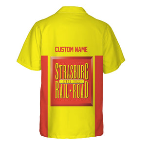 Railspirit Custom Name Strasburg Railroad Hawaiian Shirt Yes I Need All Those Train Printed Shirt