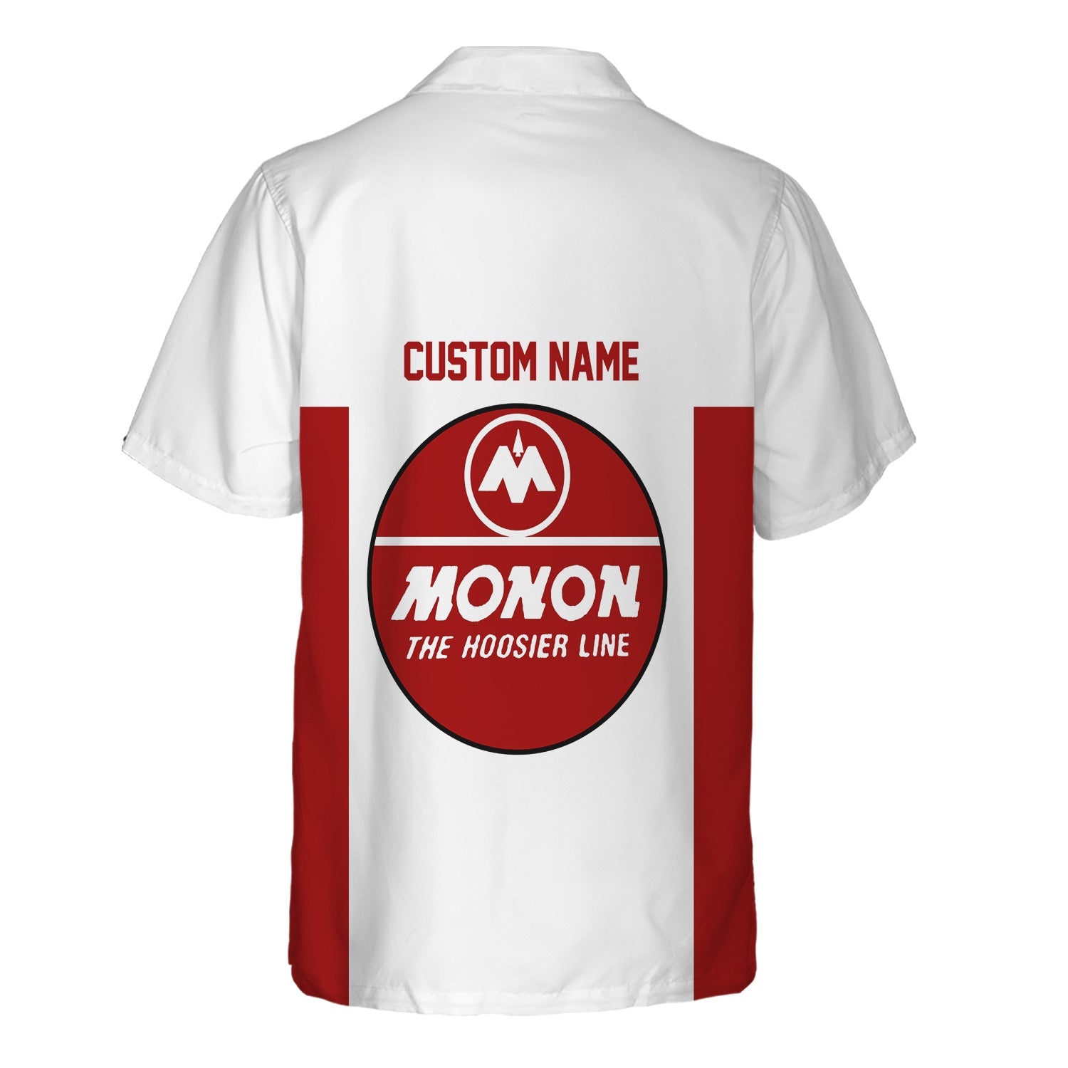 Railspirit Custom Name Monon Railroad Hawaiian Shirt Yes I Need All Those Train Printed Shirt