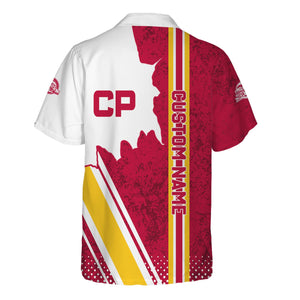 Railspirit Personalized Canadian Pacific Railroad Hawaiian Shirt All Over Printed Unisex Shirt