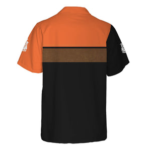 Railspirit Personalized Wheeling And Lake Erie Railroad Hawaiian Shirt You Need A Ride To The Train Station Shirt For Train Lovers