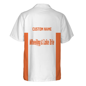 Railspirit Custom Name Wheeling And Lake Erie Railroad Hawaiian Shirt Yes I Need All Those Train Printed Shirt