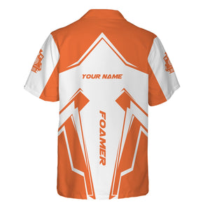 Railspirit Personalized Wheeling And Lake Erie Railroad Hawaiian Shirt Railway Trainspotter Style Shirt Gift Idea For Foamers