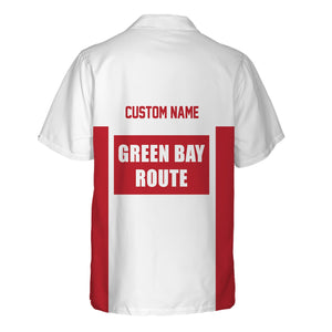Railspirit Custom Name Green Bay & Western Railroad Hawaiian Shirt Yes I Need All Those Train Printed Shirt